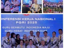 Konkernas PGRI I Tahun 2025 di hadiri Ribuan Peserta Se Indonesia
