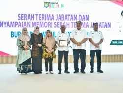 *Serah Terima Jabatan Bupati Asahan, Wagub Sumut Surya Ajak Selaraskan Pembangunan Pemkab dan Pemprov*