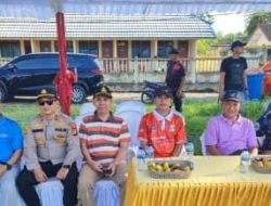 Pembukaan Tournament Sepak Bola Bupati Banyuasin Cup 2025, Mendapat Pengaman Ketat Dari Polisi