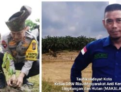 Kapolda Riau Menanam, PT Riau Biru Abdi Di Tualang Siak Malah Merusak Lingkungan, Ketua Masyarakat Anti Kerusakan Lingkungan dan Hutan: Stop Merusak Lingkungan 