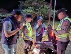 Jelang Libur Panjang Polres Banyuasin, dan Polsek Jajaran Gelar KRYD untuk Jaga Kamtibmas yang Kondusif