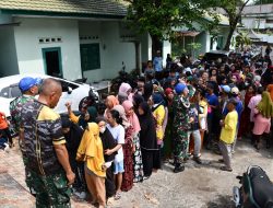 Korem 044/Gapo Distribusikan Daging Hewan Qurban