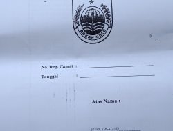 Telah Hilang satu persil Surat Keterangan Ganti Rugi (SKGR) No Reg Camat: 00100690.