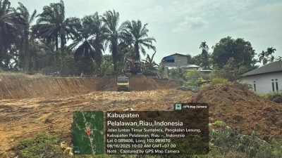 APH Bungkam, Galian C Ilegal Marak di Bandar Petalangan
