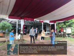 Kapolsek Betung Cek Kesiapan Gerakan Pangan Murah Polri di Kecamatan Suak Tapeh