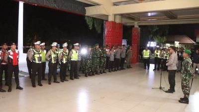 Kapolres – Dandim Banyuasin Kompak Patroli Gabungan Skala Besar