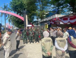Polsek Rambutan melaksanakan apel bersama antisipasi kerawanan di wilayah kecamatan rambutan