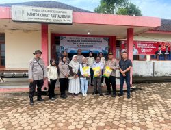 Polsek Rantau Bayur dan bulog kolaborasi dalam melaksanakan gerakan pangan murah (GPM) 