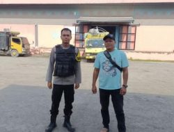 Aipda Hengki Pandapotan Kawal Hasil Panen Jagung Ke Gedung Bulog Palembang