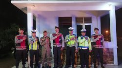 Polres Banyuasin Gelar Patroli Malam Obyek Vital Di kawasan Pemerintahaan